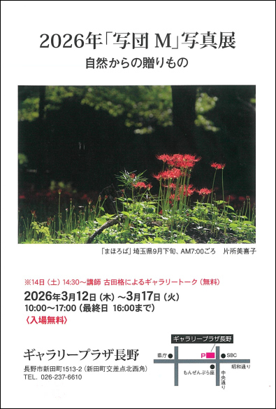 「写団M」写真展の画像